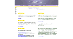 Desktop Screenshot of idumea.org